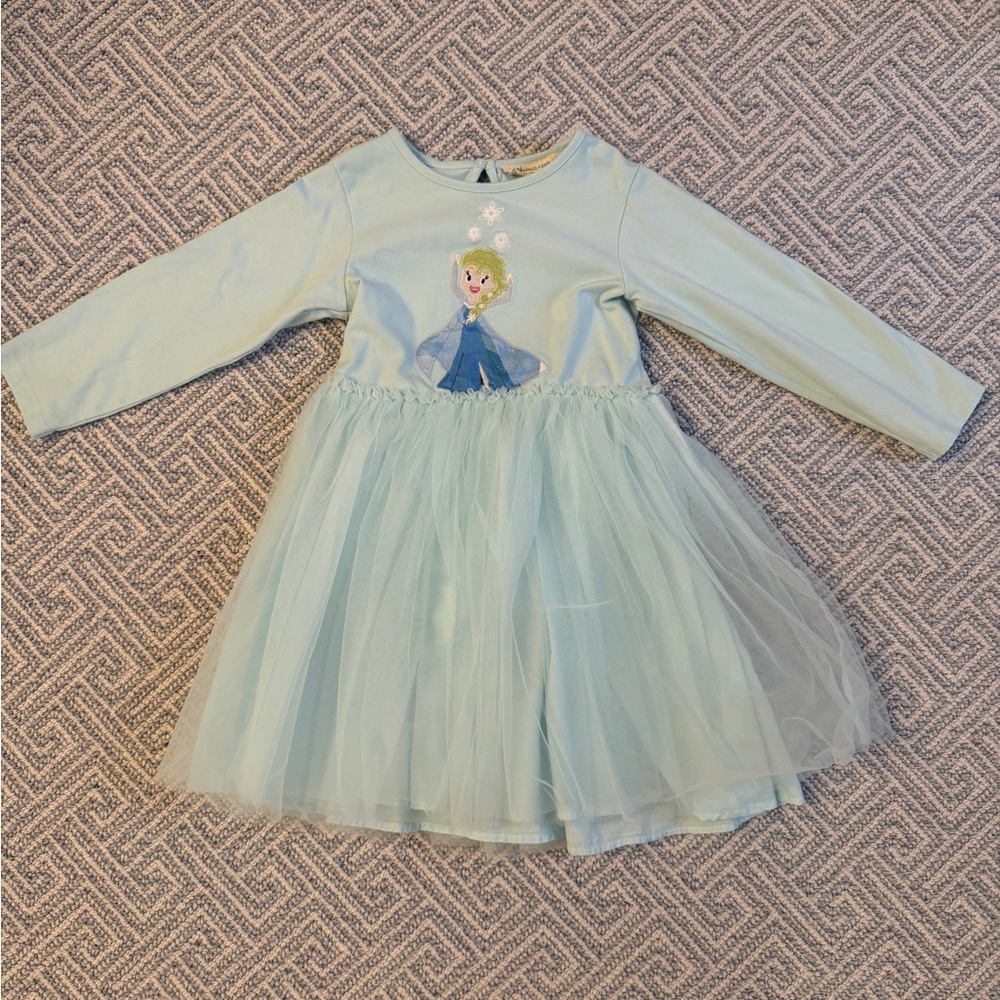 Monica and Andy - Frozen / Elsa Dress - 5T